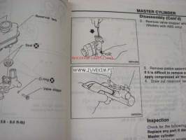 Nissan Y10 service manual supplement III -korjaamokirjan lisäosa