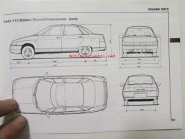 Lada 110 Sedan STW -Instruktionsbok