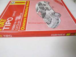 Fiat Tipo  1988 to1991, 1372cc, 1580cc. Owners workshop manual