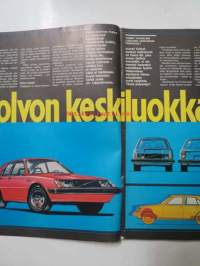 Vauhdin Maailma 1975 nr 12 RAC-ralli Timo Mäkisen Hat-trick, MZ, Ari Vatanen, Yrjö Vesterinen, Volvo -76, Varikon enkeleitä-onko heitä?