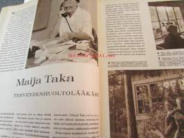 Kotiliesi 1963 nr 14, Maija Taka terveydenhuoltolääkäri