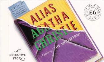 Englanti - Postimerkkivihko: Alias Agatha Christie, 1991. DX 12