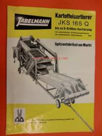 Jabelmann Kartoffelsortierer JKS 165 Q- perunannostokone - myyntiesite