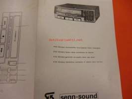 4103 Nurnberg Senn - Sound Auto kasettinauhuri - käyttöohjeet