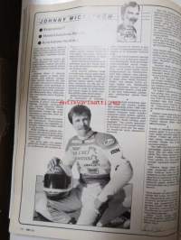 Vauhdin maailma 1989 nr 4 -mm. Ralli-SM Salpausselkä, Formula 1 kautta odotellaan Kankkusen kisapeli Toyota Celica, Ralli-MM Portugal, Junior Dragster nassikat
