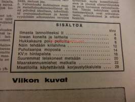 Koneviesti 1969 / 12 11.6.1969 -sis. mm. seur. artikkelit / kuvat / mainokset; Zetor, Näin tehdään kiilahihna, Mopoartikkeli, Vaijerijuontokone häviää,