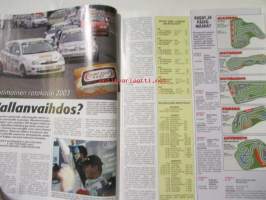 Vauhdin maailma 2003 nr 5 -mm. Formula 1 Brasilia ja San Marino, Kuorma-autojen FIA Cup 2003, Rata-SM 2003, FK-EM 2003, RR-MM Japani, Ford Focus WRC03, American Car