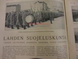 Suomen Kuvalehti 1919 / 18. 3.5.1919.sis mm,Kansikuva Helmi Lindelof.Kullanhuuhdonta jättiläiskoneilla.Lahden suojeluskunta.Porin sk,sivun juttu.