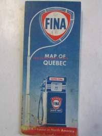 FINA / Map of Quebec