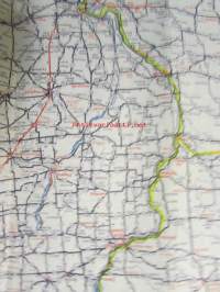 AUTO-LITE / North Central States Offical Road map