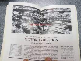 36th International Motor Exhibition, Earls Court, October 17th-27th, 1951 / London weekly diary of social Events -Lontoon kansainvälisen autonäyttelyn esittely ja