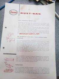 Esso  Rust-Ban ruostesuoja-aine -myyntiesite