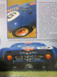 Vauhdin Maailma 1996 nr 11 -mm. Formula 1 Japani, Ford GT 40, Giorgia Piola F1 tekniikkataituri, Ralli-MM San Remo, Kuorma-autojen EM, MM-Road Racing, Ford mondeo