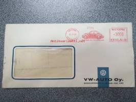 VV-Auto Oy -kirjelähetys, kuori + sisältö (jokin asiakirja) 3.11.1958