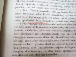 &quot;Ynglingen Otto Immanuel Appelberg som till Kejserliga Alexanders-Universitetet i Finland ankommit med vittnesbörd från Wasa Gymnasium...blifvit såsom Studerande