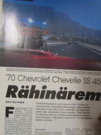 Vauhdin Maailma 1991 nr 5 -mm. Formula 1 Brasilia, Truck-EM Brand Hatch, Ralli-MM Safari, Chervolet Corvette ZR2, Fiat Tipo 16v, Volvo 960 24v, Saab 9000 23 S