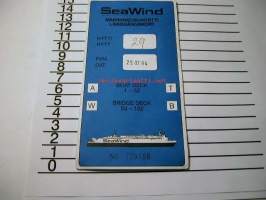 sea wind maihinnousukortti  29.7.94