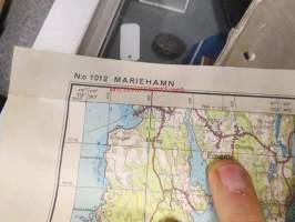 Mariehamn, topografinen kartta 1:100 000