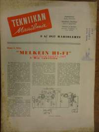 Tekniikan Maailma 1957 / 9 b ylimääräinen radiolehti