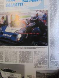 Vauhdin Maailma 1992 nr 3 -mm.  Formula 1 kausi 1992, Bernie Ecclestone, Formula 1 TV tekniikka, lukijakisa ja matkaopas, Drag-MM Winternationals, Virve ja Minna