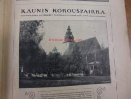 Suomen Kuvalehti 1921 / 38 sis mm,kansikuva Adolf Lindfors.Amerikkalainen jalkapallopeli,kirj,Lauri Pihkala.Lento-onnettomuus Laatokalla.