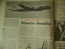 Yhteis Voimin - Osuuskassaväen kuvalukemisto 1956 nr 11 - Eesti elää yhä, automatisointi, Atlantin ilmasilta, meren ahertajat