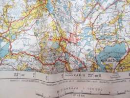 Suomen taloudellinen kartta, Suomusjärvi 1949