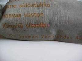SM Ensiside, Suomen Vanutehdas Oy -  avaamaton tuotepakkaus 9x3 cm