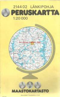 Länkipohja  - 2144 02  Peruskartta 1 : 20 000  kartta