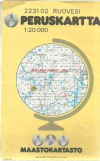 Ruovesi - 2231  02  Peruskartta 1 : 20 000  kartta