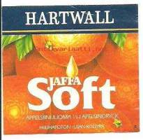 Jaffa Soft - juomaetiketti