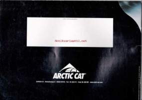 Arctic Cat moottorikelkka- ja lisävaruste-esite, 1999. A4. Myyntiesite.
