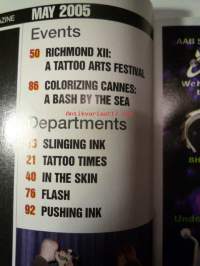 Tattoo - World&#039;s largest-selling tattoo magazine may 2005 issue 189