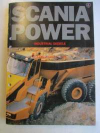 Scania power industrial diesel parts catalogue, No 18806, 9 industrial engine, EN. 5119902-