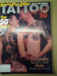 Outlaw biker Tattoo revue nro 50 Special Silver Edition