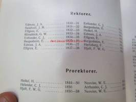 Åbo gymnasii matrikel (oppilaat, opettajat, rehtorit 1830-1869)