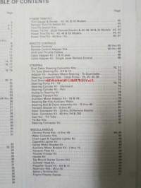 Johnson-Evinrude huolto 1993 Accessories Parts catalog, katso tarkemmat merkinnät kuvasta.