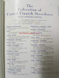 Finnish Timber and Paper Calendar 1952 -kalenteri / vuosikirja
