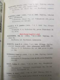 Suomen Paperi-insinöörien Yhdistyksen vuosikirja 1952