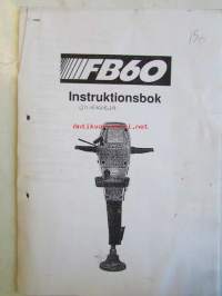 FB60 instruktionsbok -käyttöohjekirja