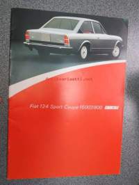 Fiat 124 Sport Coupé 1600 / 1800 -myyntiesite