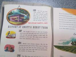 Steak House in Ghost Town - Knott´s Berry Farm, Buena Park - California -matkailuesite 1950-luvulta