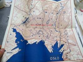 Welcome to Oslo / Map of Oslo -matkailuesite / kaupunkikartta