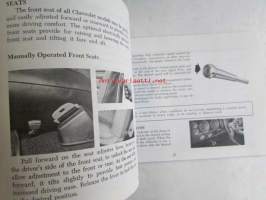 Chervolet 1967 Owner&#039;s Manual -Omistajan käsikirja