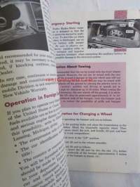Oldsmobile Toronado 1966 Owner Operrating Manual -Omistajan käsikirja