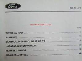 Ford -omistajan käsikirja