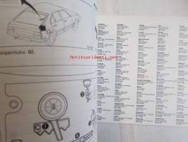 Datsun Nissan mallisarja N10 -Käyttöohjekirja