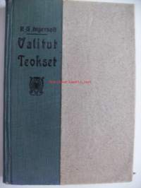 Valitut teokset. Robert IngersolllJulkaistu:Tampere : M. V. Wuolukka, 1906.