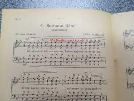 Miesäänisiä lauluja 26. vihko Sortavalan laulujuhliin 1926