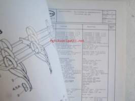 Underhaug reservedeler illustrated parts list, Semi-automatic potato planter, Ridgers etc. (452 1979-1-10000, 1987-03-1000-2. opplag)